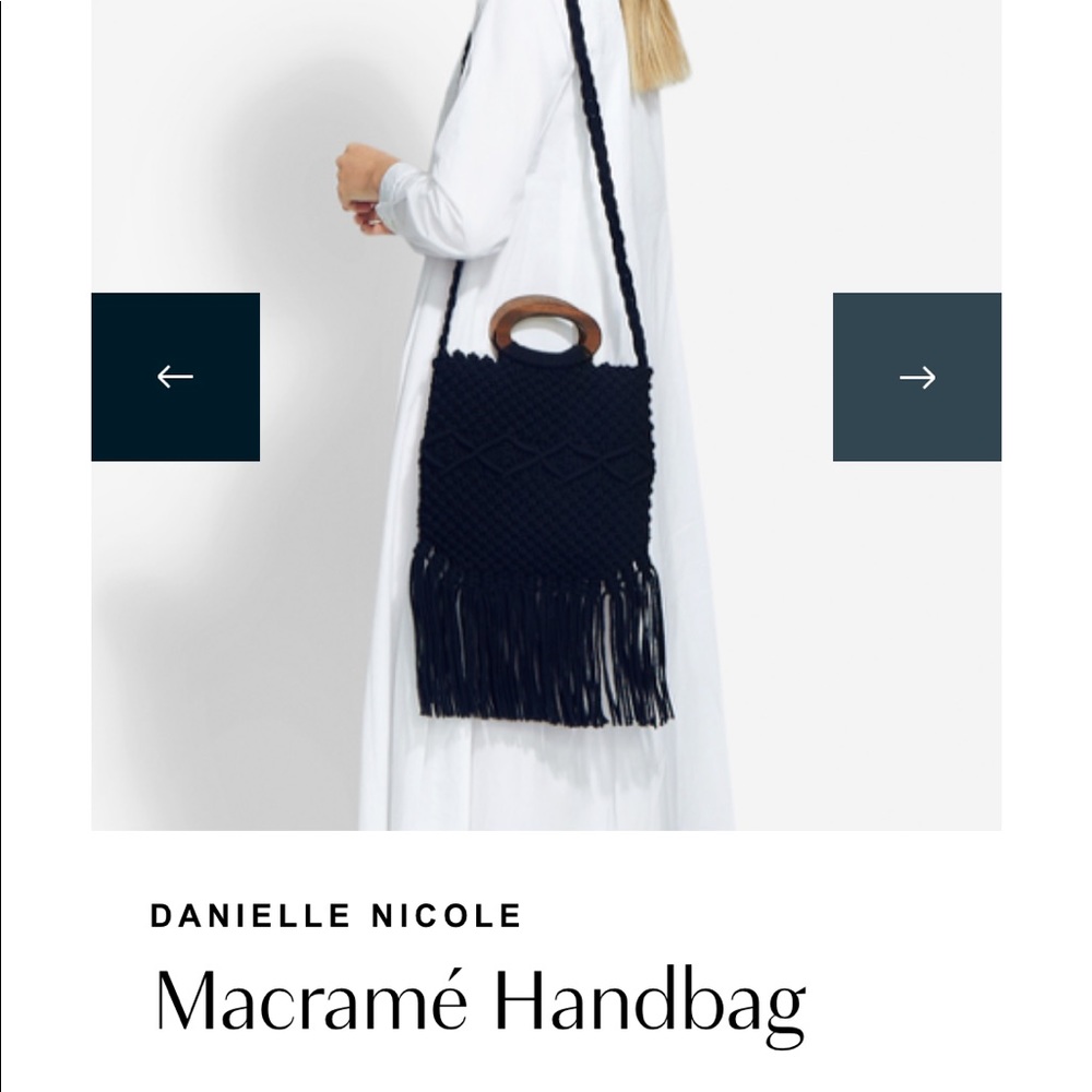 Danielle Nicole Macrame Bag - Picture 4 of 7